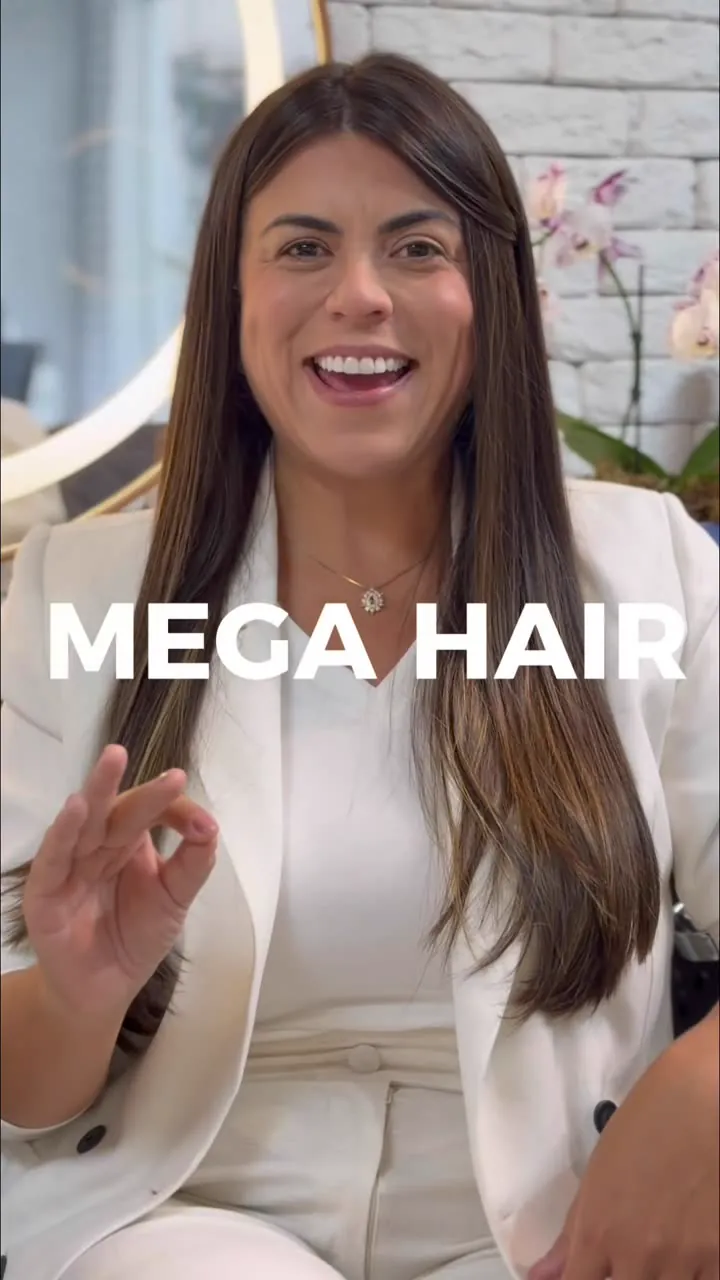 Cliente do SÜ Hair Concept falando sobre o resultado do mega hair