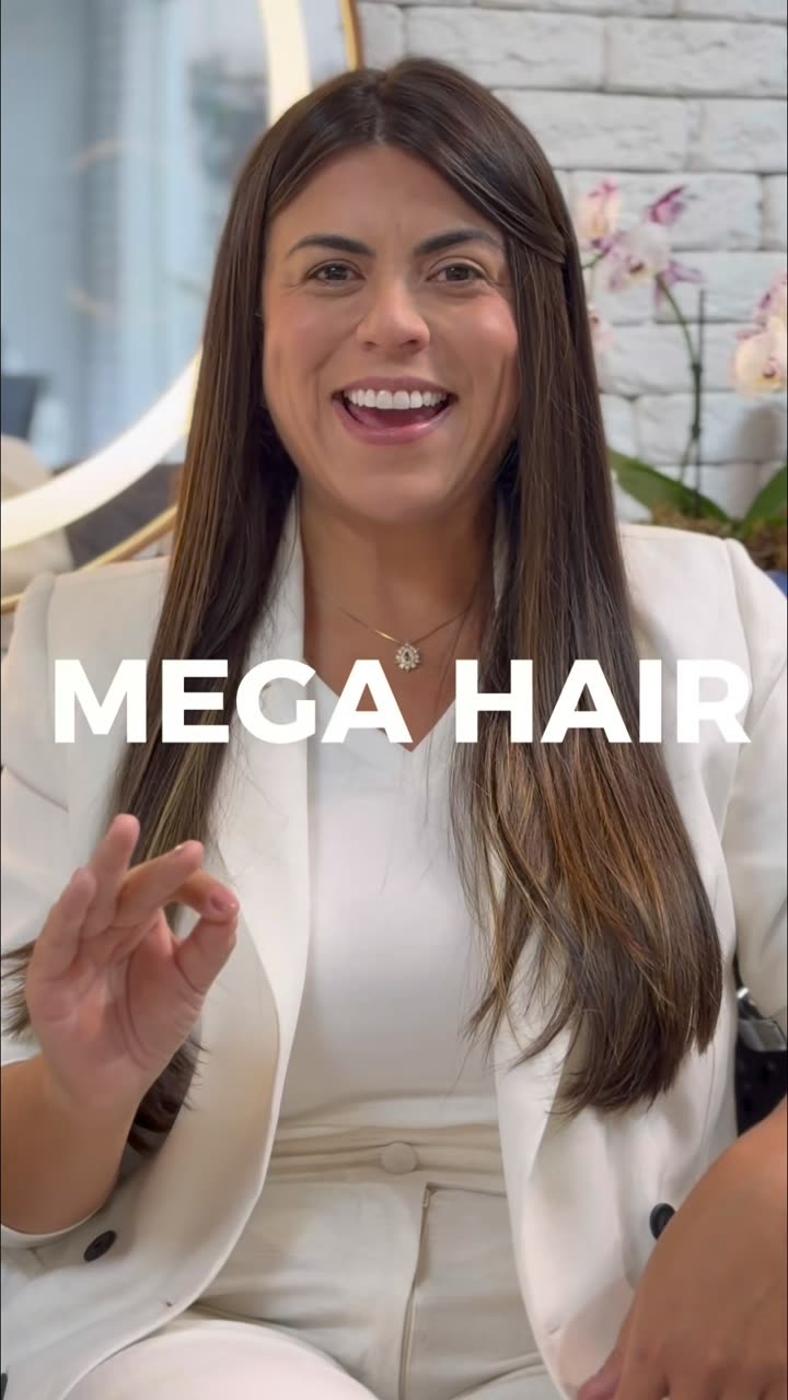 Cliente do SÜ Hair Concept falando sobre o resultado do mega hair